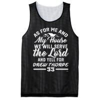 Me And My House Yells For Drew Thorpe Chicago Baseball Mesh Reversible Basketball Jersey Tank