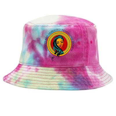 Missing And Murdered Indigenous Women Native American Tie-Dyed Bucket Hat