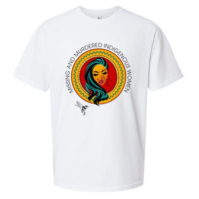 Missing And Murdered Indigenous Women Native American Sueded Cloud Jersey T-Shirt