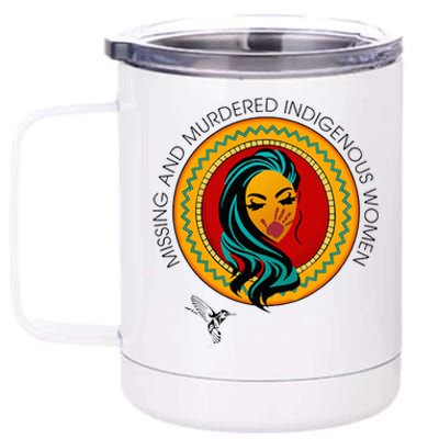 Missing And Murdered Indigenous Women Native American 12 oz Stainless Steel Tumbler Cup