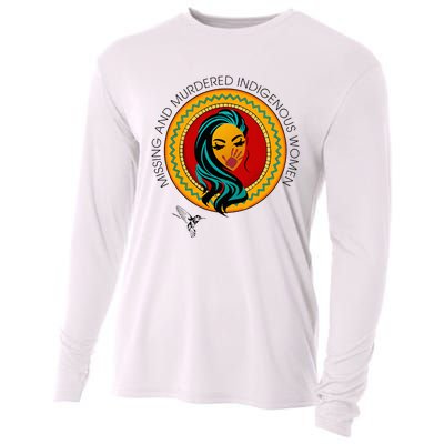 Missing And Murdered Indigenous Women Native American Cooling Performance Long Sleeve Crew