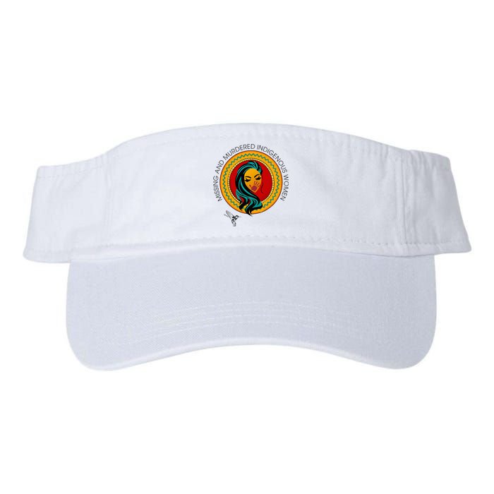 Missing And Murdered Indigenous Women Native American Valucap Bio-Washed Visor