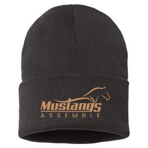 Mustangs Assemble Sustainable Knit Beanie