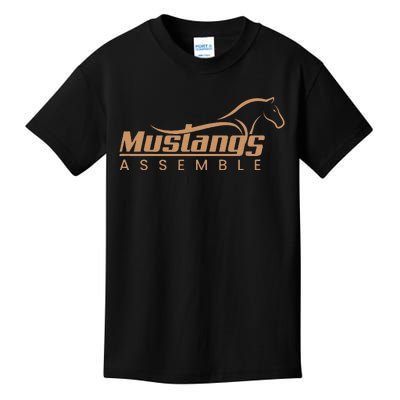 Mustangs Assemble Kids T-Shirt