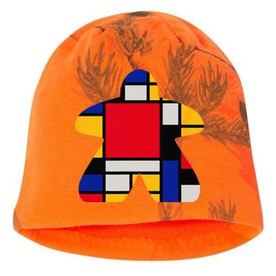 Modern Art Meeple Kati - Camo Knit Beanie