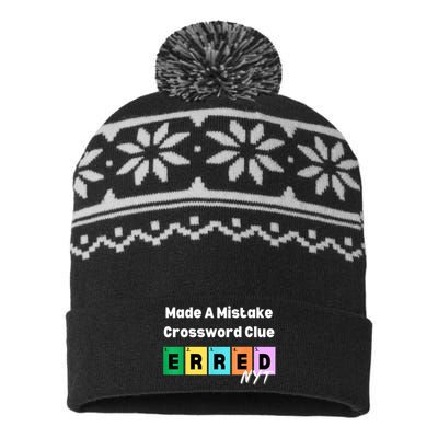 Made A Mistake Erred Nyt USA-Made Snowflake Beanie