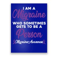 Migraine Awareness Month Pain Relief Hope Quote Great Gift Poster