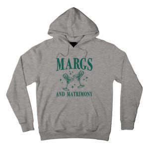 Margs And Matrimony Bachelorette Party Margarita Bach Tall Hoodie