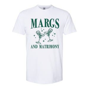 Margs And Matrimony Bachelorette Party Margarita Bach Softstyle CVC T-Shirt