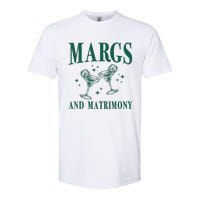 Margs And Matrimony Bachelorette Party Margarita Bach Softstyle CVC T-Shirt