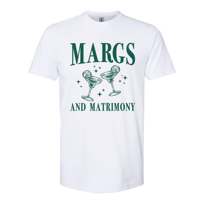 Margs And Matrimony Bachelorette Party Margarita Bach Softstyle CVC T-Shirt