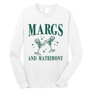 Margs And Matrimony Bachelorette Party Margarita Bach Long Sleeve Shirt