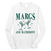 Margs And Matrimony Bachelorette Party Margarita Bach Long Sleeve Shirt