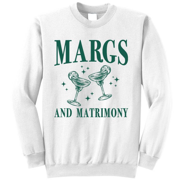 Margs And Matrimony Bachelorette Party Margarita Bach Sweatshirt