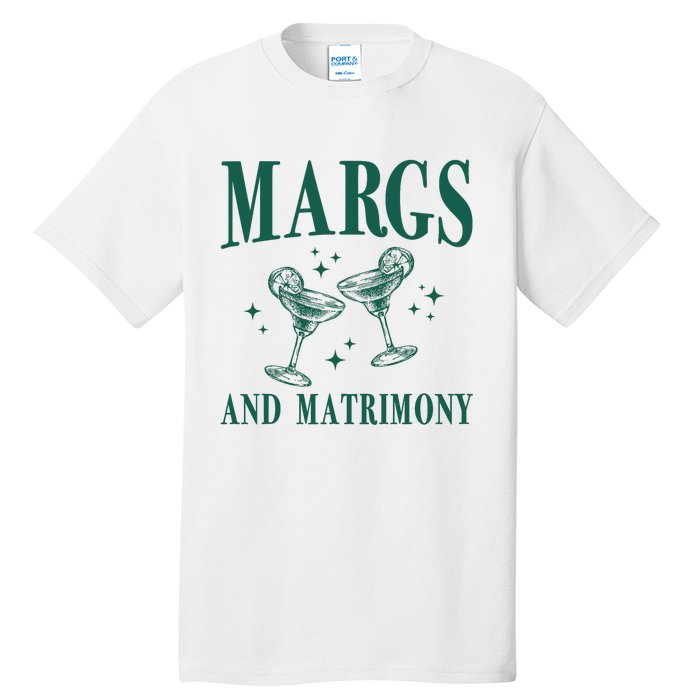 Margs And Matrimony Bachelorette Party Margarita Bach Tall T-Shirt