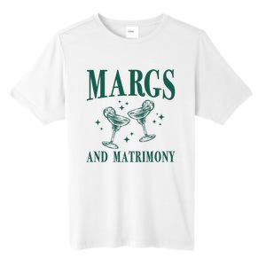 Margs And Matrimony Bachelorette Party Margarita Bach Tall Fusion ChromaSoft Performance T-Shirt