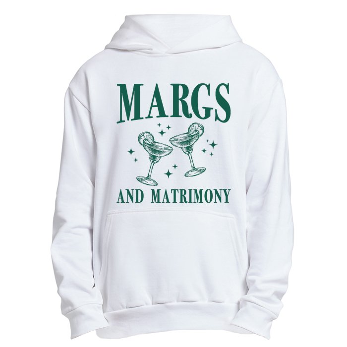 Margs And Matrimony Bachelorette Party Margarita Bach Urban Pullover Hoodie