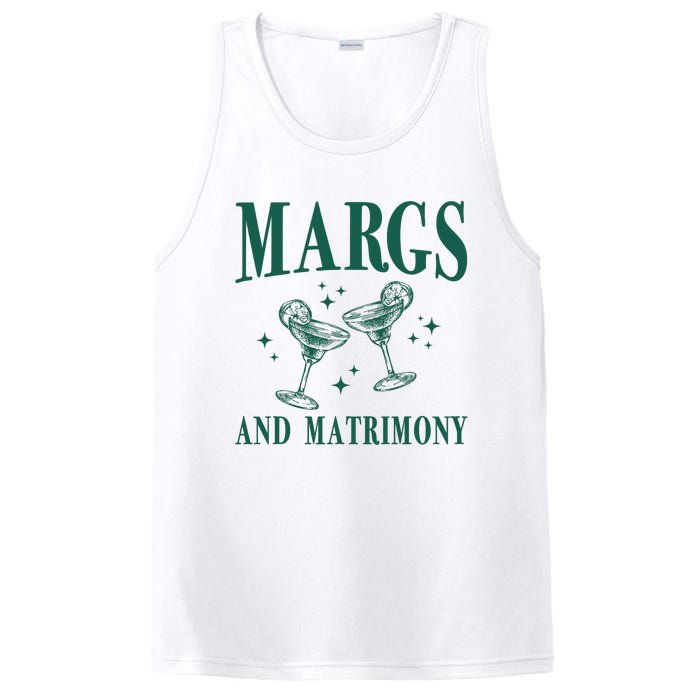 Margs And Matrimony Bachelorette Party Margarita Bach PosiCharge Competitor Tank