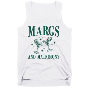 Margs And Matrimony Bachelorette Party Margarita Bach Tank Top