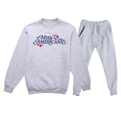 Miss Americana Premium Crewneck Sweatsuit Set