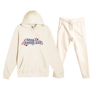 Miss Americana Premium Hooded Sweatsuit Set