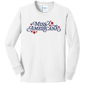 Miss Americana Kids Long Sleeve Shirt