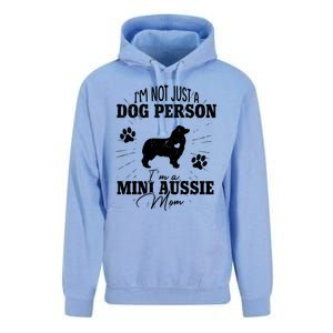 Mini Aussie Mom Funny Gift Dog Mom Lover Mothers Day Gift Unisex Surf Hoodie