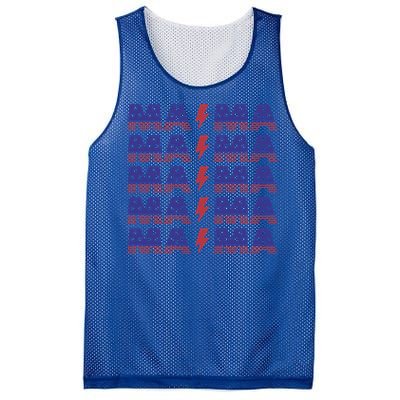 Mama American Mom For Mom And Grandma Great Gift Mesh Reversible Basketball Jersey Tank