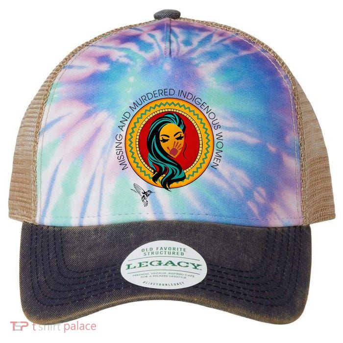 Missing And Murdered Indigenous Native American Legacy Tie Dye Trucker Hat