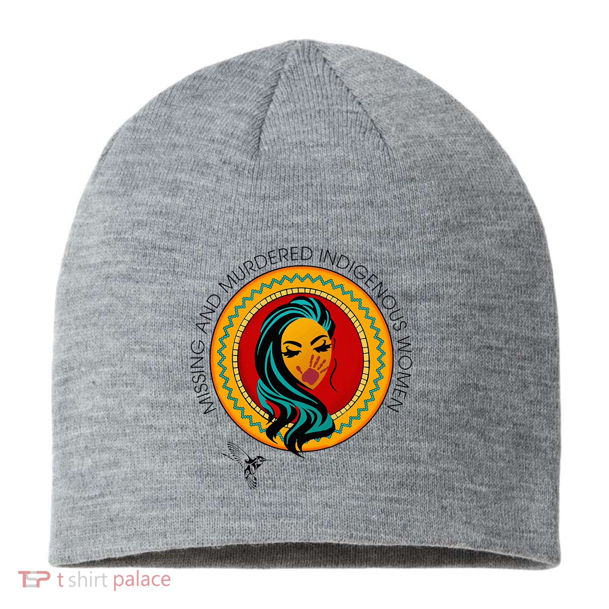 Missing And Murdered Indigenous Native American Sustainable Beanie