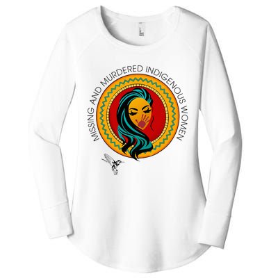 Missing And Murdered Indigenous Native American Women's Perfect Tri Tunic Long Sleeve Shirt