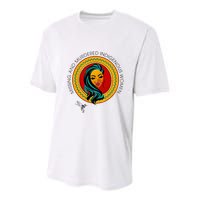 Missing And Murdered Indigenous Native American Youth Performance Sprint T-Shirt