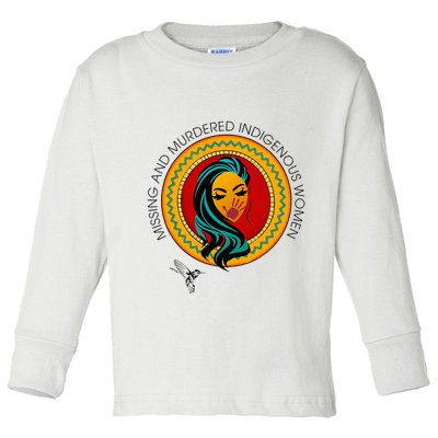 Missing And Murdered Indigenous Native American Toddler Long Sleeve Shirt