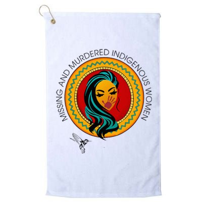 Missing And Murdered Indigenous Native American Platinum Collection Golf Towel