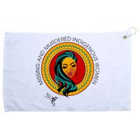 Missing And Murdered Indigenous Native American Grommeted Golf Towel