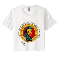 Missing And Murdered Indigenous Native American Crop Top