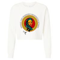 Missing And Murdered Indigenous Native American Cropped Pullover Crew