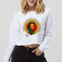 Missing And Murdered Indigenous Native American Cropped Pullover Crew