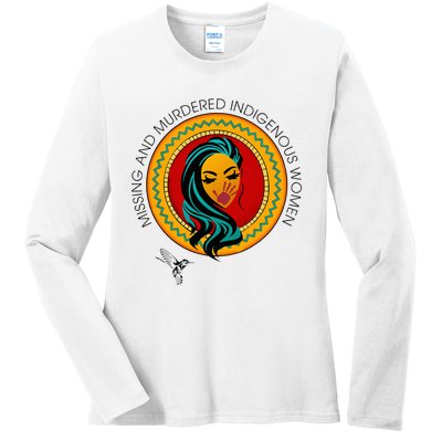 Missing And Murdered Indigenous Native American Ladies Long Sleeve Shirt