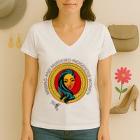 Missing And Murdered Indigenous Native American Women's V-Neck T-Shirt