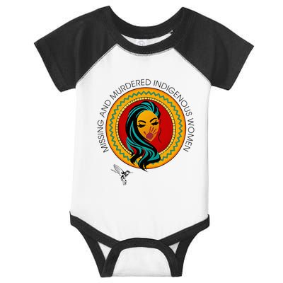 Missing And Murdered Indigenous Native American Infant Baby Jersey Bodysuit