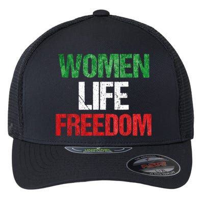 Mahsa Amini , MAHSAAMINI , Iran Women Life Freedom Flexfit Unipanel Trucker Cap