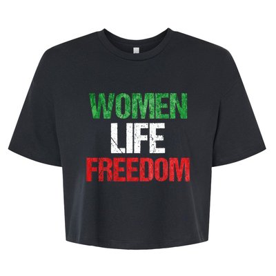 Mahsa Amini , MAHSAAMINI , Iran Women Life Freedom Bella+Canvas Jersey Crop Tee