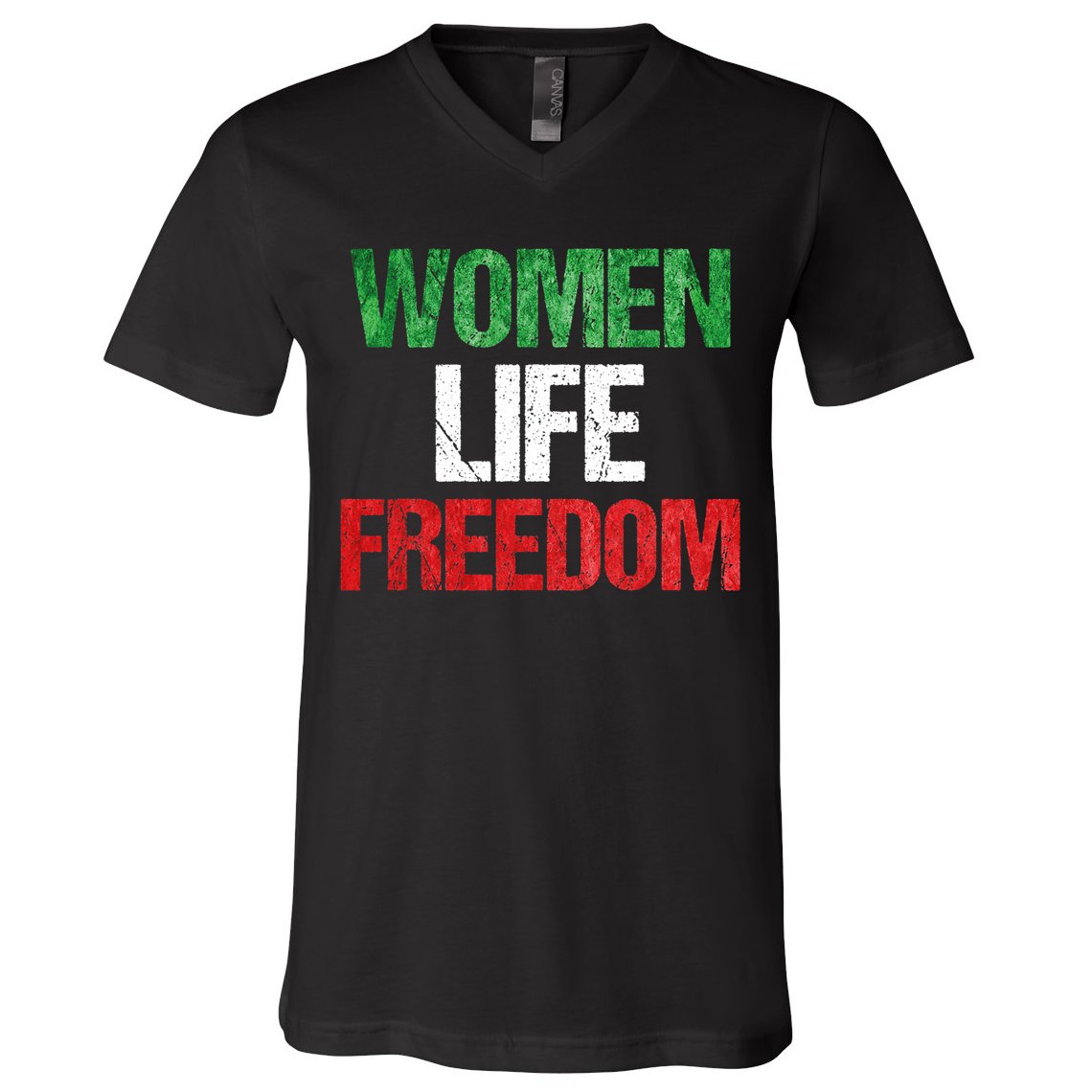 Mahsa Amini , MAHSAAMINI , Iran Women Life Freedom V-Neck T-Shirt