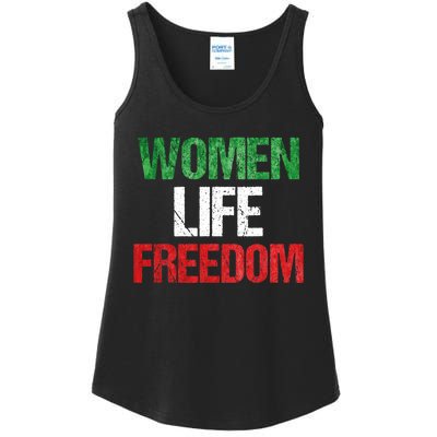 Mahsa Amini , MAHSAAMINI , Iran Women Life Freedom Ladies Essential Tank