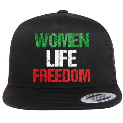 Mahsa Amini , MAHSAAMINI , Iran Women Life Freedom Flat Bill Trucker Hat