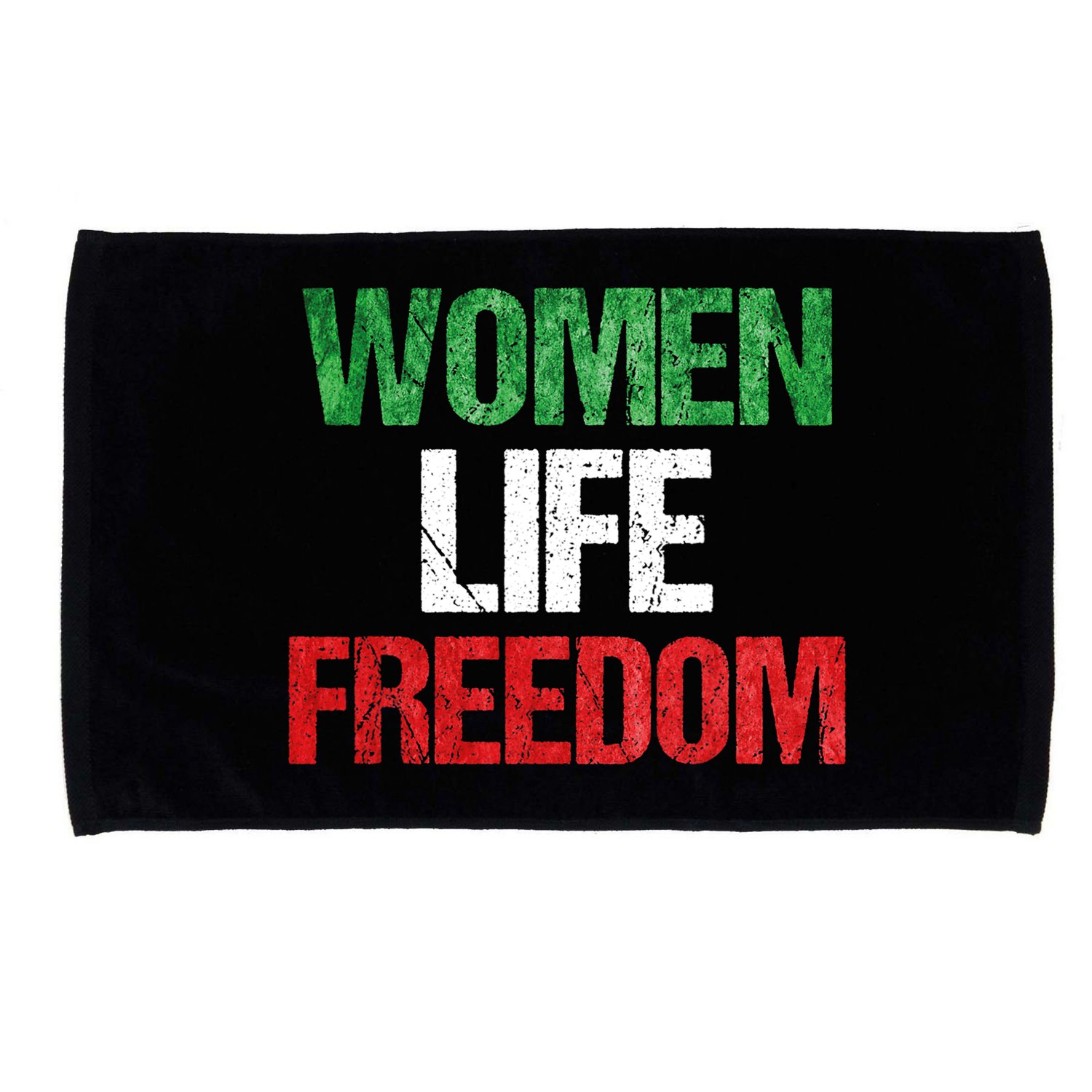 Mahsa Amini , MAHSAAMINI , Iran Women Life Freedom Microfiber Hand Towel