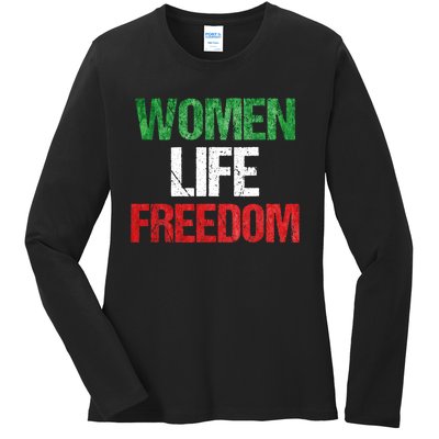 Mahsa Amini , MAHSAAMINI , Iran Women Life Freedom Ladies Long Sleeve Shirt