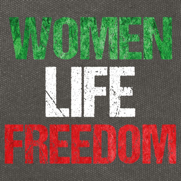 Mahsa Amini , MAHSAAMINI , Iran Women Life Freedom Cotton Canvas Backpack