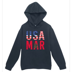 Moorish American Morocco Flag Moroccan Soccer Supporter Gift Urban Pullover Hoodie